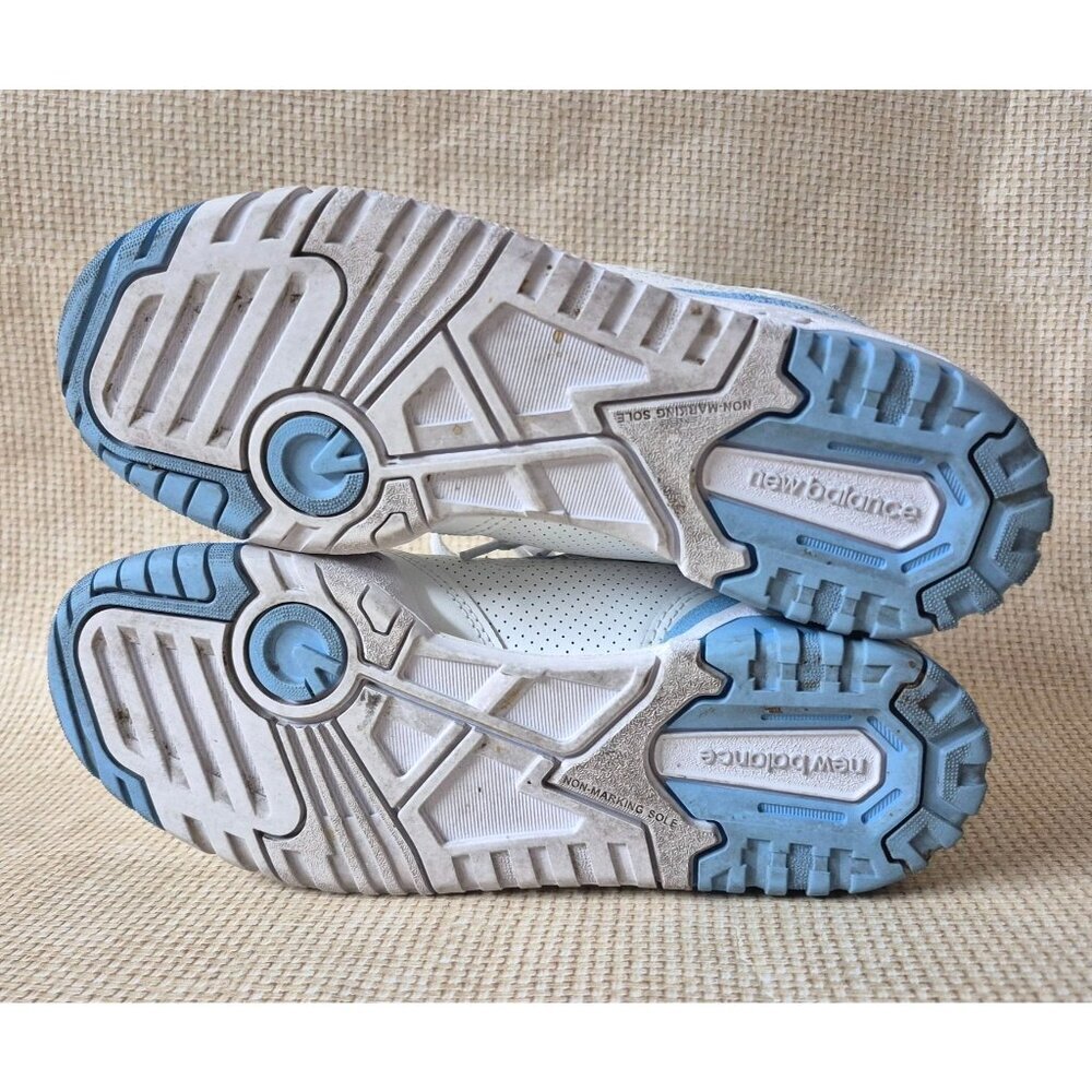 NEW New Balance 550 White University Blue Men's 6 Tennis Shoes Sneakers CLEAN - Picture 9 of 12
